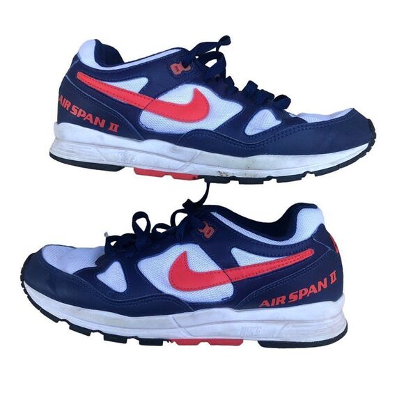 Rare 2018 nike air span 2 'Blue void' size 8 blue - Picture 13 of 14